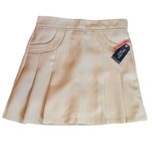 Nautica Big Girls uniform pull on pleated scooter skort